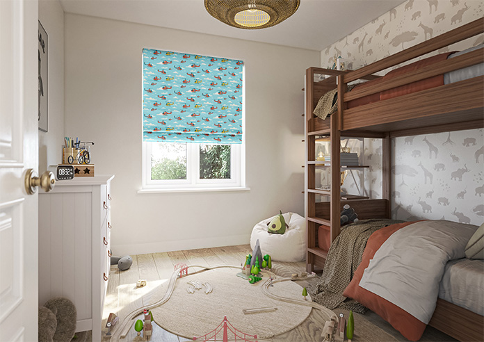 Sky Patrol, Horizon - Roman Blind - Image 6